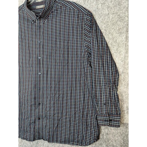 Daniel Cremieux Signature Button Down Shirt Men’s 3XL Check Long Sleeve Cotton - Picture 2 of 9